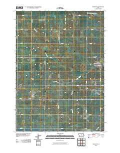 Thornton Iowa Historical topographic map, 1:24000 scale, 7.5 X 7.5 Minute, Year 2010