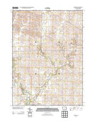 Thorpe Iowa Historical topographic map, 1:24000 scale, 7.5 X 7.5 Minute, Year 2013