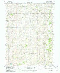 Tingley Iowa Historical topographic map, 1:24000 scale, 7.5 X 7.5 Minute, Year 1981
