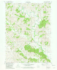 Tingley NE Iowa Historical topographic map, 1:24000 scale, 7.5 X 7.5 Minute, Year 1981