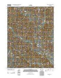 Tingley NE Iowa Historical topographic map, 1:24000 scale, 7.5 X 7.5 Minute, Year 2013
