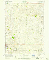 Tipton East Iowa Historical topographic map, 1:24000 scale, 7.5 X 7.5 Minute, Year 1953