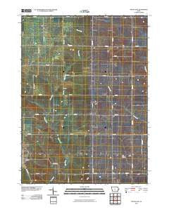 Tipton East Iowa Historical topographic map, 1:24000 scale, 7.5 X 7.5 Minute, Year 2010