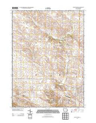 Tipton West Iowa Historical topographic map, 1:24000 scale, 7.5 X 7.5 Minute, Year 2013