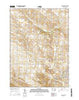 Tipton West Iowa Current topographic map, 1:24000 scale, 7.5 X 7.5 Minute, Year 2015