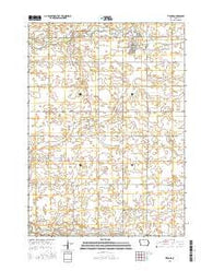 Titonka Iowa Current topographic map, 1:24000 scale, 7.5 X 7.5 Minute, Year 2015