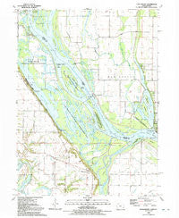 Toolesboro Iowa Historical topographic map, 1:24000 scale, 7.5 X 7.5 Minute, Year 1992