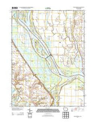Toolesboro Iowa Historical topographic map, 1:24000 scale, 7.5 X 7.5 Minute, Year 2013