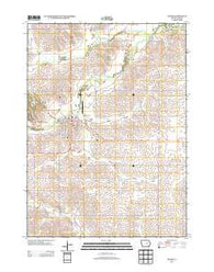Traer Iowa Historical topographic map, 1:24000 scale, 7.5 X 7.5 Minute, Year 2013