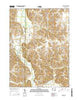 Trenton Iowa Current topographic map, 1:24000 scale, 7.5 X 7.5 Minute, Year 2015