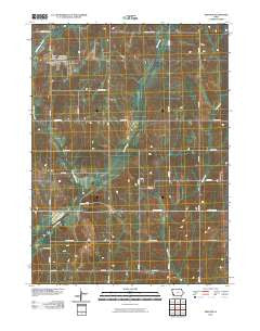 Treynor Iowa Historical topographic map, 1:24000 scale, 7.5 X 7.5 Minute, Year 2010