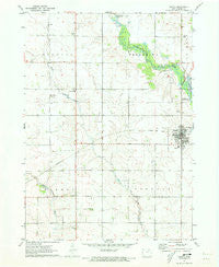 Tripoli Iowa Historical topographic map, 1:24000 scale, 7.5 X 7.5 Minute, Year 1971