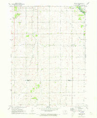 Tripoli NW Iowa Historical topographic map, 1:24000 scale, 7.5 X 7.5 Minute, Year 1971