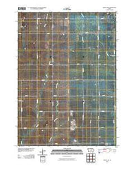 Tripoli NW Iowa Historical topographic map, 1:24000 scale, 7.5 X 7.5 Minute, Year 2010