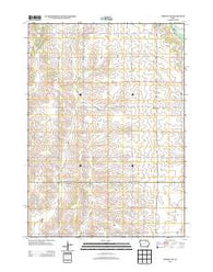 Tripoli NW Iowa Historical topographic map, 1:24000 scale, 7.5 X 7.5 Minute, Year 2013