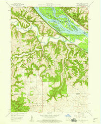 Turkey River Iowa Historical topographic map, 1:24000 scale, 7.5 X 7.5 Minute, Year 1957