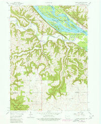 Turkey River Iowa Historical topographic map, 1:24000 scale, 7.5 X 7.5 Minute, Year 1957