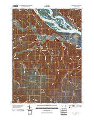 Turkey River Iowa Historical topographic map, 1:24000 scale, 7.5 X 7.5 Minute, Year 2010
