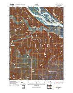 Turkey River Iowa Historical topographic map, 1:24000 scale, 7.5 X 7.5 Minute, Year 2010