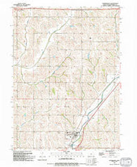 Underwood Iowa Historical topographic map, 1:24000 scale, 7.5 X 7.5 Minute, Year 1994