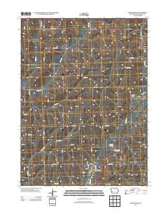 Underwood Iowa Historical topographic map, 1:24000 scale, 7.5 X 7.5 Minute, Year 2013