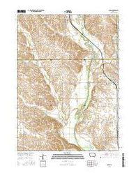Union Iowa Current topographic map, 1:24000 scale, 7.5 X 7.5 Minute, Year 2015