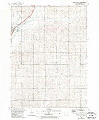 Union Center NW Iowa Historical topographic map, 1:24000 scale, 7.5 X 7.5 Minute, Year 1985