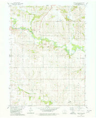Union Mills Iowa Historical topographic map, 1:24000 scale, 7.5 X 7.5 Minute, Year 1980