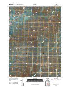 Union Center NW Iowa Historical topographic map, 1:24000 scale, 7.5 X 7.5 Minute, Year 2010