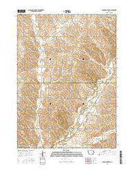 Union Center SE Iowa Current topographic map, 1:24000 scale, 7.5 X 7.5 Minute, Year 2015