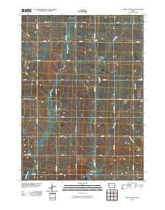 Union Center SW Iowa Historical topographic map, 1:24000 scale, 7.5 X 7.5 Minute, Year 2010