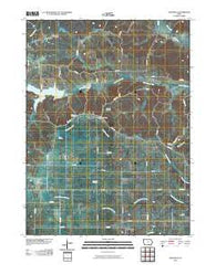 Unionville Iowa Historical topographic map, 1:24000 scale, 7.5 X 7.5 Minute, Year 2010