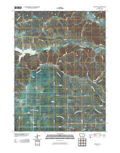Unionville Iowa Historical topographic map, 1:24000 scale, 7.5 X 7.5 Minute, Year 2010