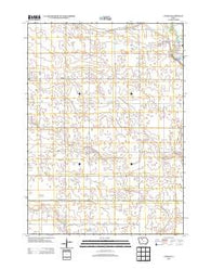 Unique Iowa Historical topographic map, 1:24000 scale, 7.5 X 7.5 Minute, Year 2013