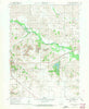 University Park Iowa Historical topographic map, 1:24000 scale, 7.5 X 7.5 Minute, Year 1968