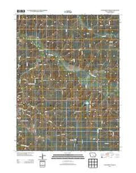 University Park Iowa Historical topographic map, 1:24000 scale, 7.5 X 7.5 Minute, Year 2013