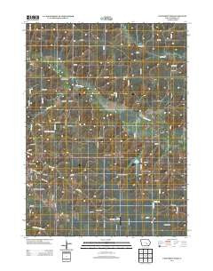 University Park Iowa Historical topographic map, 1:24000 scale, 7.5 X 7.5 Minute, Year 2013