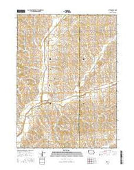 Ute Iowa Current topographic map, 1:24000 scale, 7.5 X 7.5 Minute, Year 2015