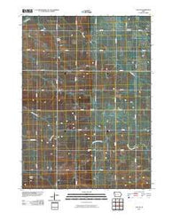Vail NE Iowa Historical topographic map, 1:24000 scale, 7.5 X 7.5 Minute, Year 2010
