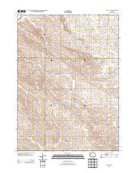 Vail NE Iowa Historical topographic map, 1:24000 scale, 7.5 X 7.5 Minute, Year 2013