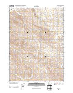 Vail NE Iowa Historical topographic map, 1:24000 scale, 7.5 X 7.5 Minute, Year 2013
