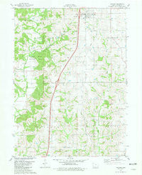 Van Wert Iowa Historical topographic map, 1:24000 scale, 7.5 X 7.5 Minute, Year 1981