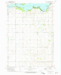 Ventura Heights Iowa Historical topographic map, 1:24000 scale, 7.5 X 7.5 Minute, Year 1972