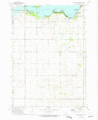 Ventura Heights Iowa Historical topographic map, 1:24000 scale, 7.5 X 7.5 Minute, Year 1972