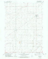 Vincent Iowa Historical topographic map, 1:24000 scale, 7.5 X 7.5 Minute, Year 1979