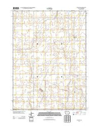 Vincent Iowa Historical topographic map, 1:24000 scale, 7.5 X 7.5 Minute, Year 2013