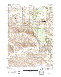 Vinton Iowa Historical topographic map, 1:24000 scale, 7.5 X 7.5 Minute, Year 2013