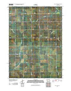 Viola Center Iowa Historical topographic map, 1:24000 scale, 7.5 X 7.5 Minute, Year 2010