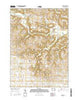 Wadena Iowa Current topographic map, 1:24000 scale, 7.5 X 7.5 Minute, Year 2015