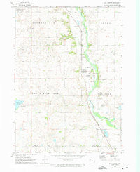 Wallingford Iowa Historical topographic map, 1:24000 scale, 7.5 X 7.5 Minute, Year 1972